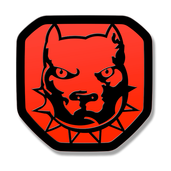 Billet Bulldog Tailgate Emblem 2019-up Ram 1500